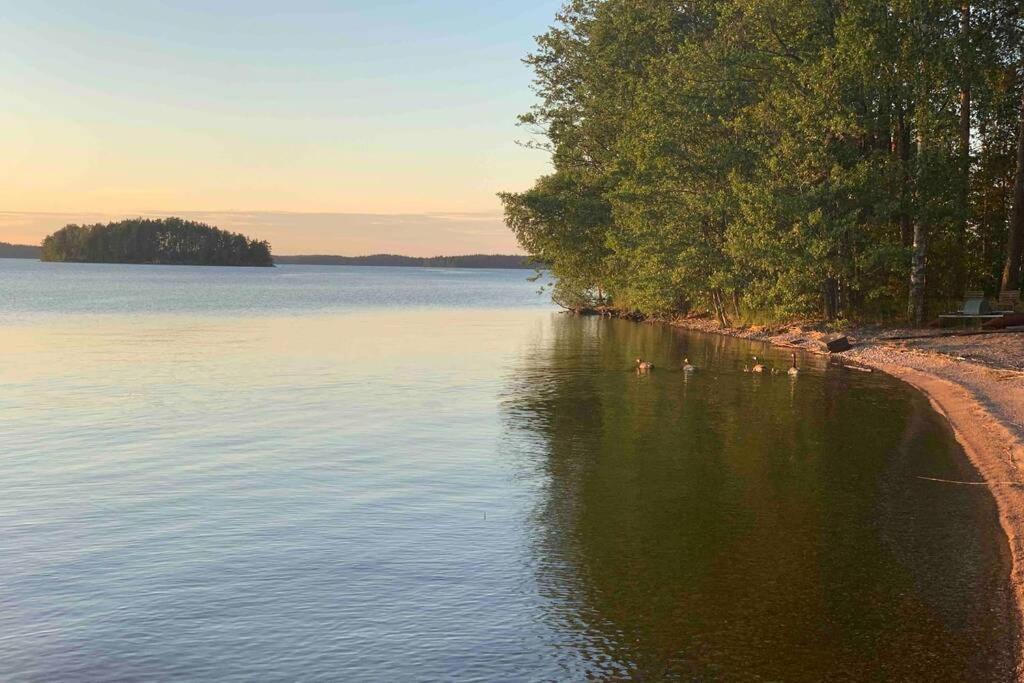 Elegant Villa On The Shore Of Lake Saimaa Lappeenranta Extérieur photo